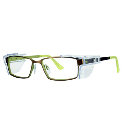 Safety Spex Icejem Premium Safety Glasses IJ112 Green/Brown