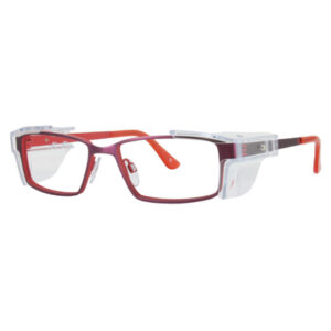 Safety Spex Icejem Premium Safety Glasses IJ112 Matt Red/Burgundy